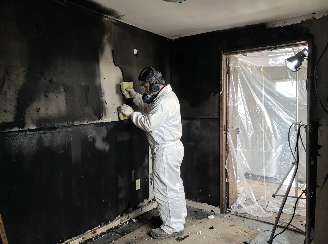 Fire Damage Restoration company in Kennebec, SD